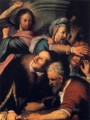 Cristo expulsando a los cambistas del templo 1626 Rembrandt